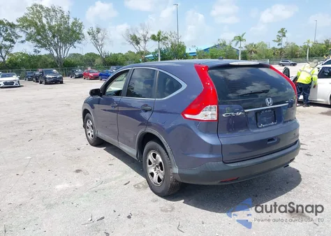 2013 Honda Cr-V Lx from USA, damaged, VIN 3CZRM3H38DG703966
